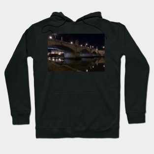 Bridge on River Tiber Hoodie